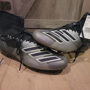 Adidas Adizero 8.0 SK Football Cleats Black Purple